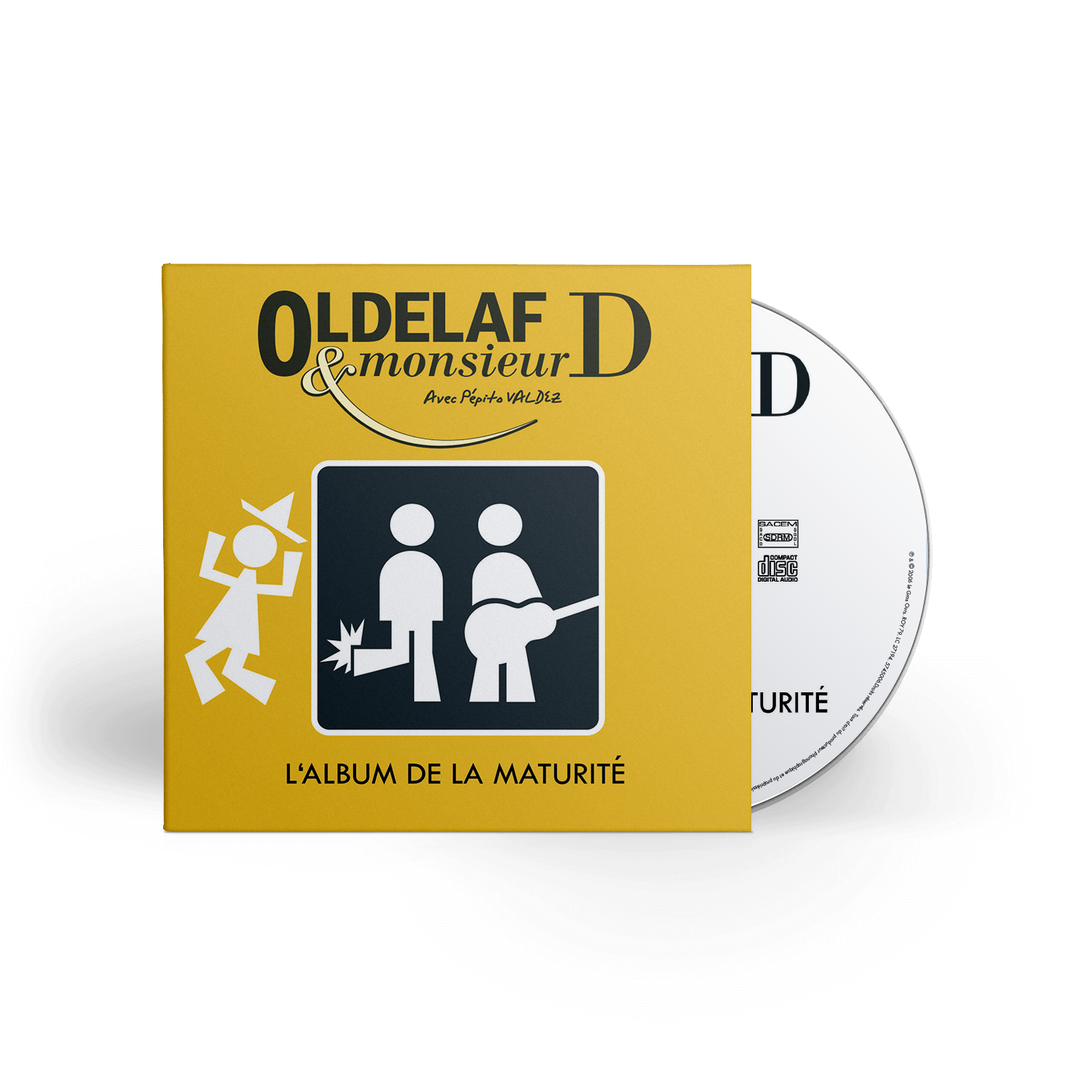 Oldelaf & Mr D. - L'album de la maturité - CD