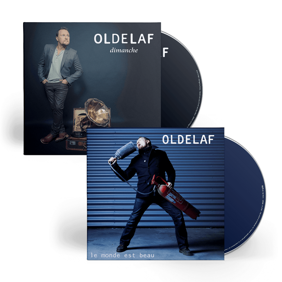 Oldelaf - Le monde est beau + Dimanche - Coffret CD Digipack